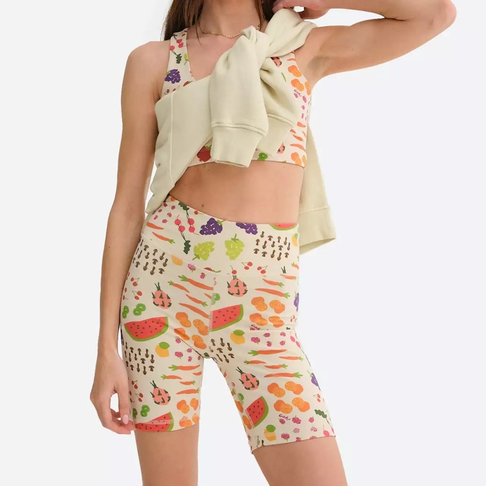 NWT RARE MATE X Lisa Says Gah Organic Stretch Biker Shorts size Small PRICE FIRM